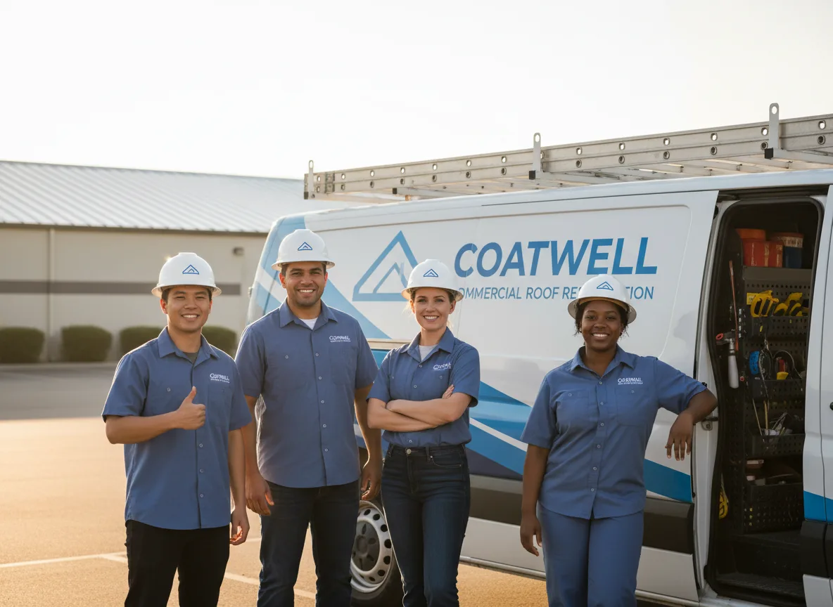 Commercial roof coating company in Hague, ND